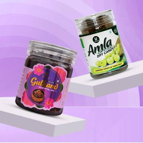 Premium Gulkand (600 gm) + Premium Amla (300 gm)