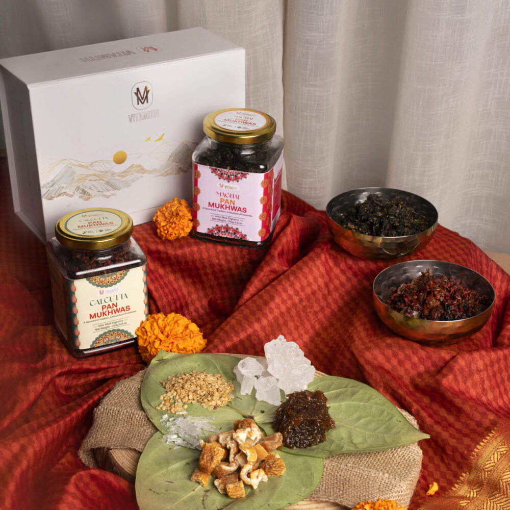 2 Cavity Hamper 250gm ( Calcutta Pan Mukhwas + Maghai Pan Mukhwas )