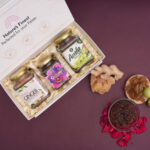 3 Cavity Hamper ( Natural Gulkand + Ginger Sweetend Candy + Sweet Amla Candy)